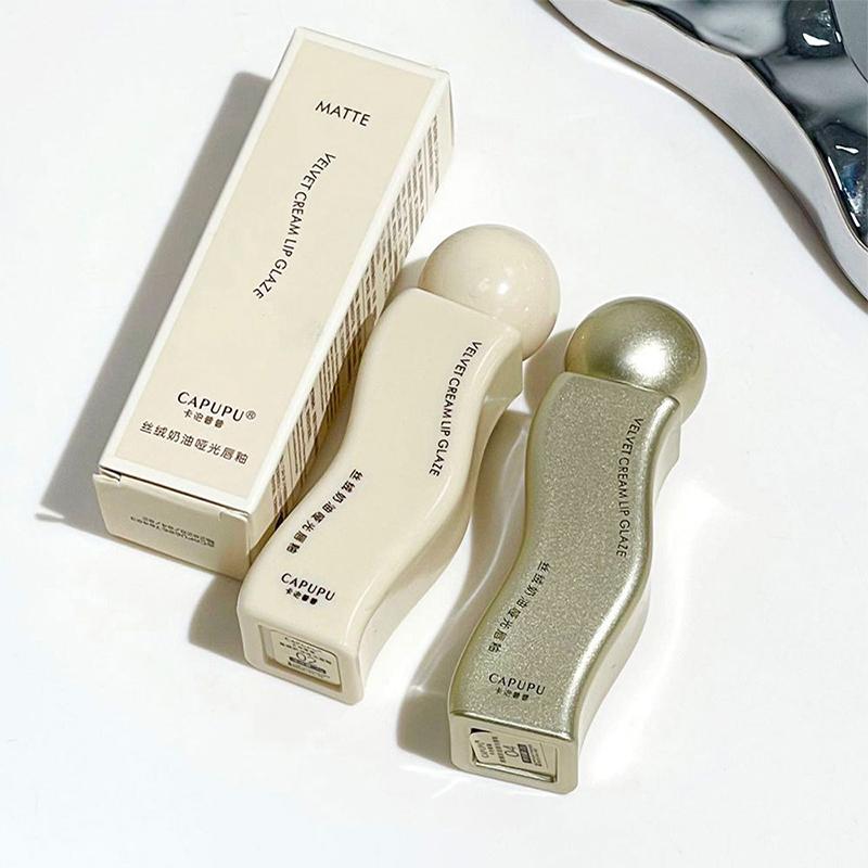 Velvet Lip Glaze Matte Long-lasting Lip Gloss Lipstick Non-stick Cup Lip Makeup