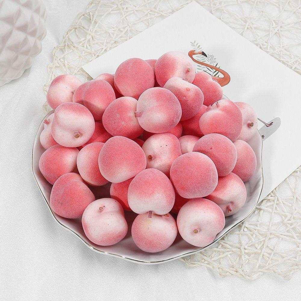 Room Decoration Simulation Fruits Vegetables Mini Fake Apples Lemons Gift Food Model