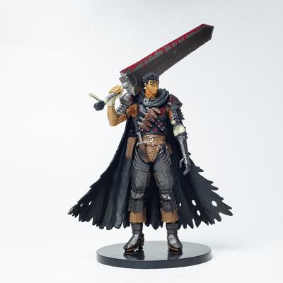 Berserk Guts Black Swordsman SH PVC Action Figure Anime Guts Figure Model Toys Collection Kids Doll Gift