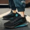 Fashion Men Sneakers Air Cushion Running Shoes Autumn New Mesh Casual Shoes Man Breathable Shoes Soft Sole Lightweight Sports Shoe Tenis