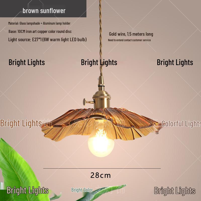 Japanische minimalistische Glas-Pendelleuchte für Eingangsbereich, Balkon, Nachttisch, nordische Bar oder Restaurant