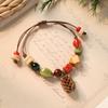 Retro Natural Plant Fruit Bracelet Hand Woven Acorn Hand Rope Women's Niche Literary Bracelet