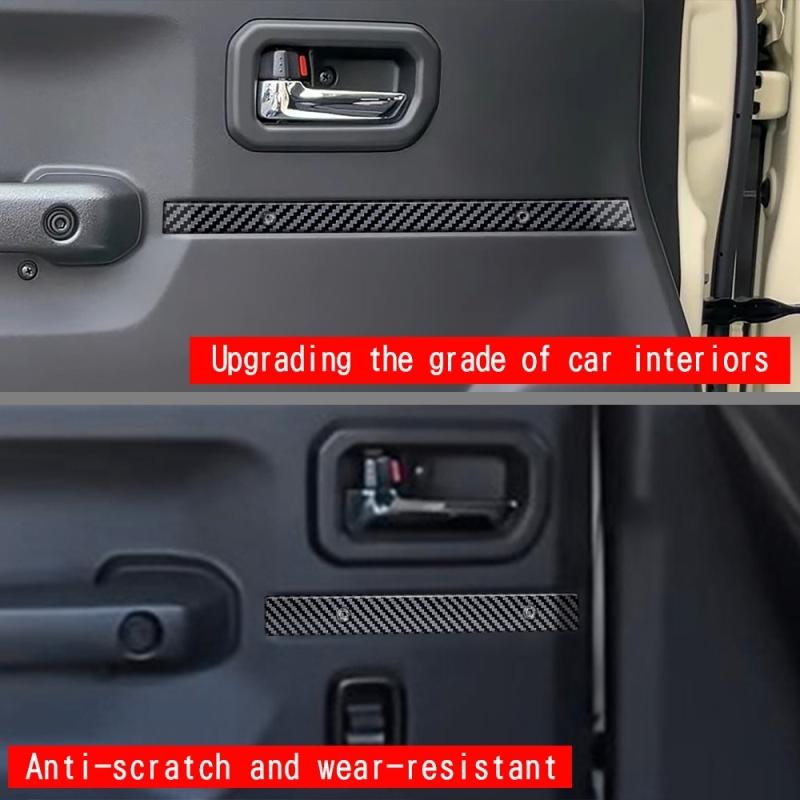 FOR SUZUKI Jimny Nomade 5/SIERRA 3 2025 Inner Door Bowl Under Panel ide Handle strip Protector Cover Interior Accessories