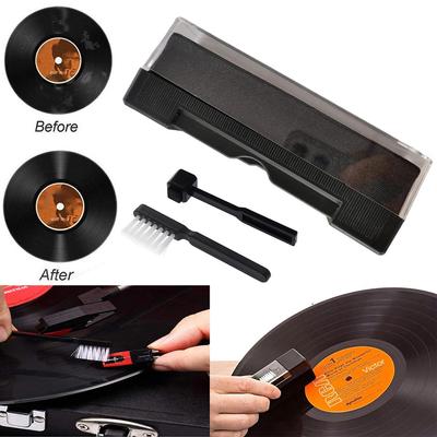3Pcs Vinyl Record Cleaner Kit Record Player Cleaning Set Vinyl Cleaning Brush Dust Remover Kit Cleaning Brush Set for Turntables