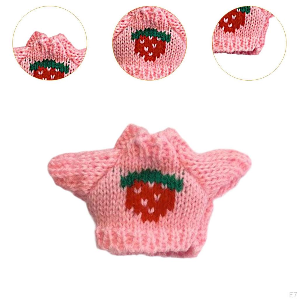 15cm Plüschpuppenkleidung Niedliches Anziehen Foto-Requisiten Modekleidung Outfits