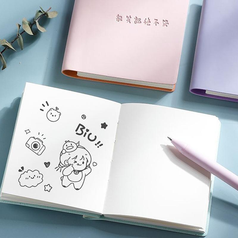Mini Notebook High Quality Grid Page To Do List Diary Weekly Planner Pu Leather Portable Agenda Book Students