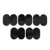 10PCS Valve Core Gaskets Plastic Resin Rain Proof Tire Valve Sealing Sticker Rim Hole Adhesive Protector Air Nozzle