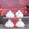 Roztomilý Baymax Auto Hlava na pružině Pro Dekoraci Palubní Desky a jako Dárek