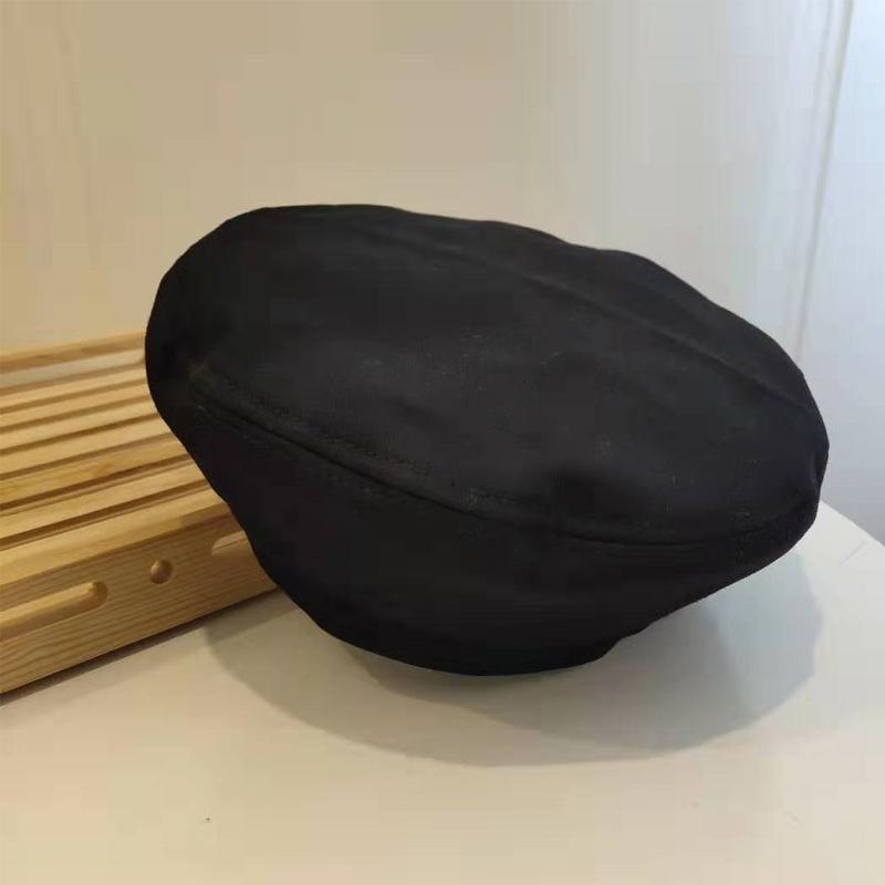 Summer Simple Fashion Beret Solid Color Versatile Octagonal Hat Korean Style Student Painter Hat Fashion Hat