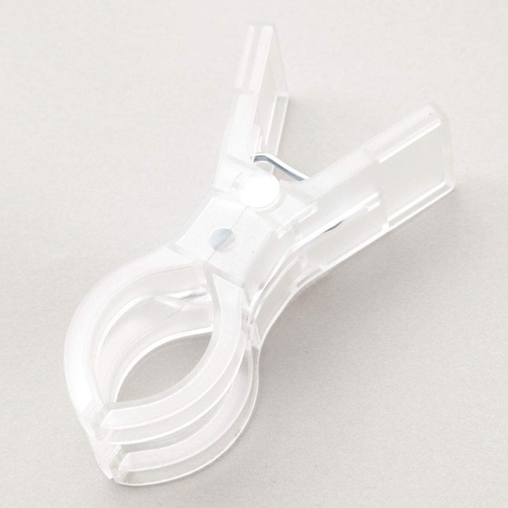 MUJI Pacote de Secagem de Roupas de Policarbonato com Prendedores, 4, 82107180, Semitransparente