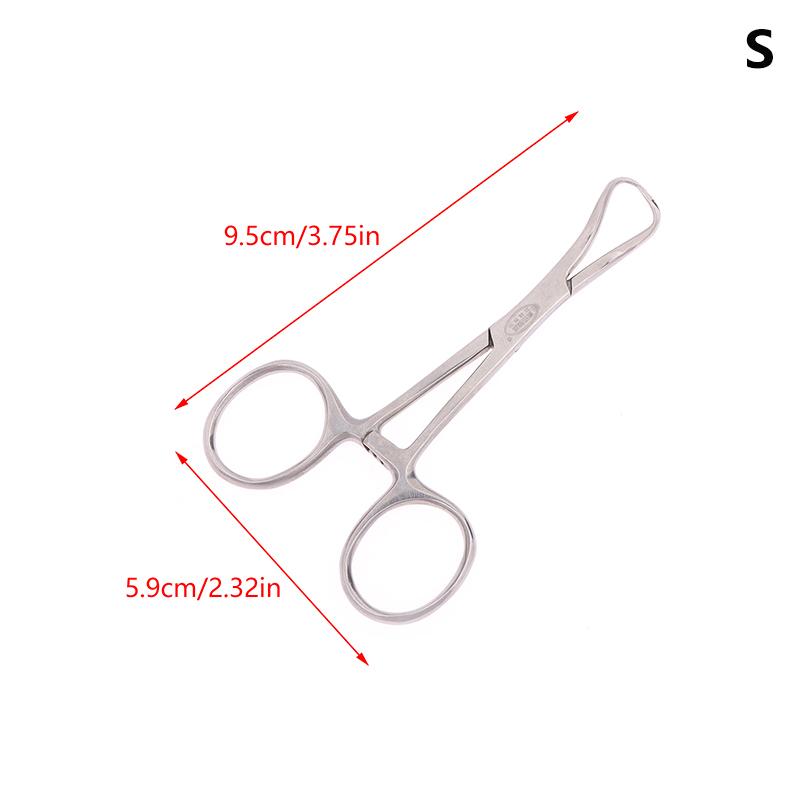 

Стоматологічні хірургічні пінцети Затискач для рушників Щипці 9/11/14/16 см Гострі плоскогубці для серветок Ортопедичні інструменти з нержавіючої сталі XL