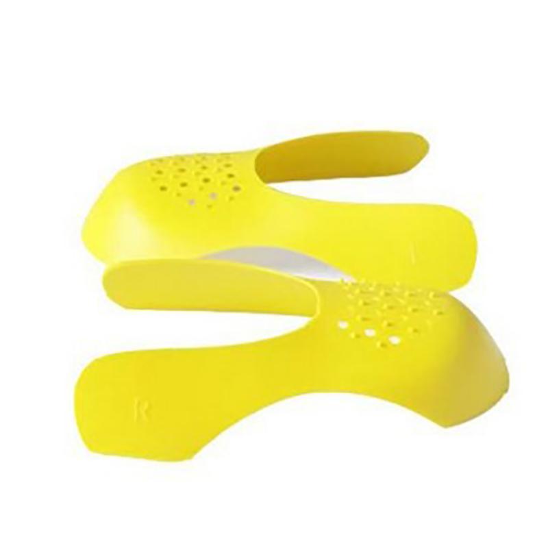 2 Pacs New Shoe Care Sneaker Anti Crease Toe Caps Protector Stretcher Expander Shaper Support Pad Shoes Accessories