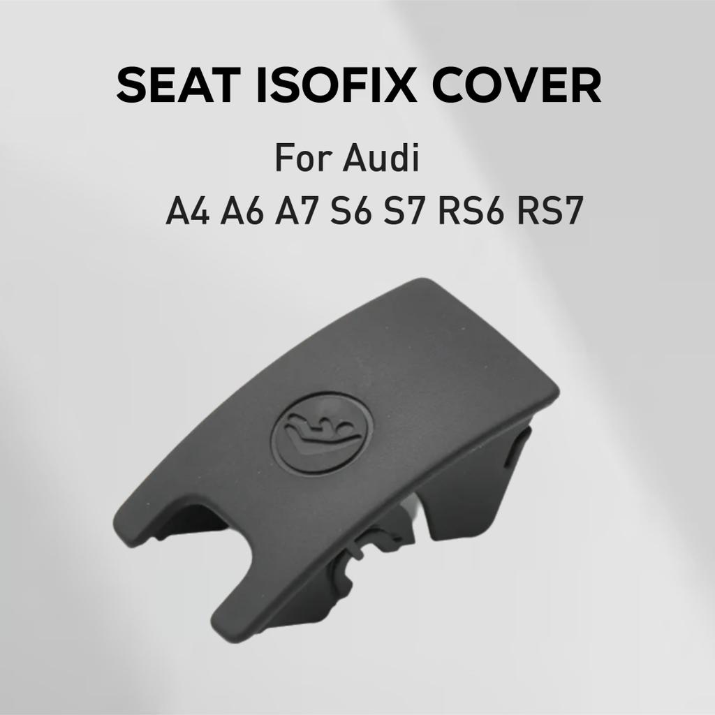 Black Child Seat Safety Belt Slot Trim Cover 4G8887187 4G8887233 For A6 C7 A7 S6 S7 RS6 RS7 High Quality Car Accessories