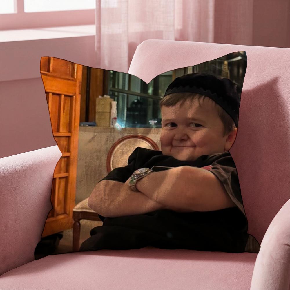 

Funny Hasbulla Cushion Cover Multi-Scene Pillow Cover for Home & Car - Reversible, Soft & Durable for Daily Use 30cmx30cm