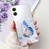 For Samsung Galaxy A07 2025 Elegant Floral Butterfly Phone Case For Samsung A07 SM-A075F Soft Silicone TPU Cases