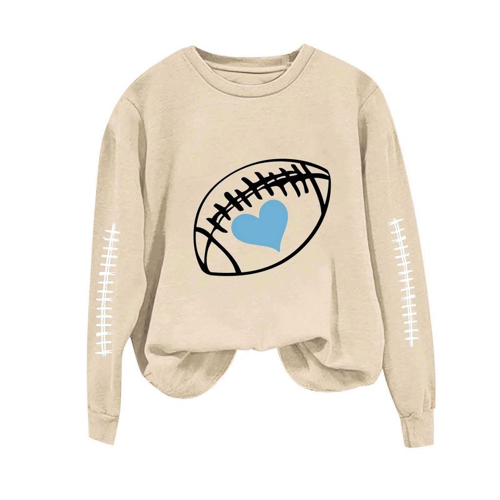 Unisex Fashion Print Long Sleeve Round Neck Sweatshirt for Casual Wear