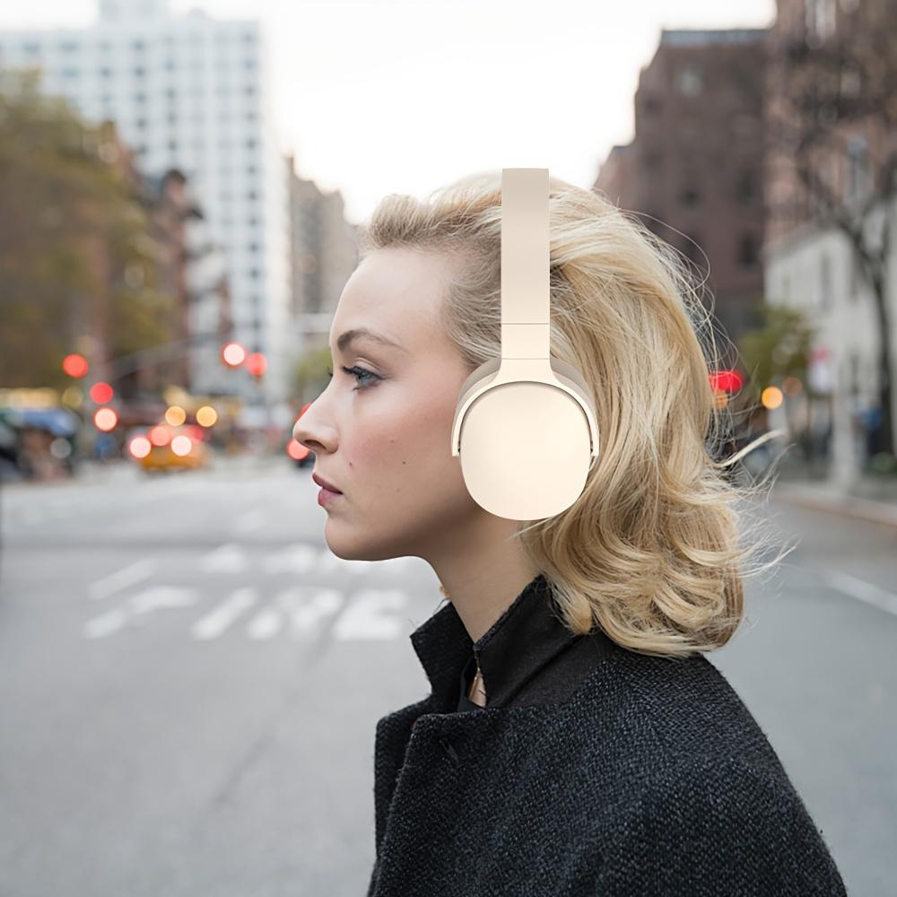 Foldable Wireless Bluetooth 5.3 Headphones 3D Stereo Headset Noise Reduction Music Gaming Earphones with Mic