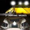 LED Light Bulb USB Rechargeable Hanging Tent Light Portable Emergency Lantern Outdoor Light Bulb For Camping/Garden/BBQ/Outage