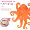 Mochi Animals Soft Squeeze Toys Lifelike Octopus Shape Novelty Press Stress Toy Accessories Cartoon Animal Vent for Ornament Adorable Vent Toys