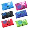 Folding Grocery Bag Reusable Large Capacity Shopping Bag Machine Washable Multi-purpose Flower Print Handbag Tote with Snap Button