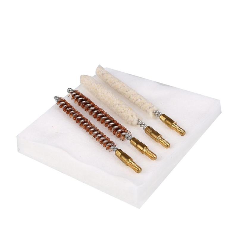 Detachable Comfortable Handle Shooting Brush Portable Barrels Cleaning Rod Kits