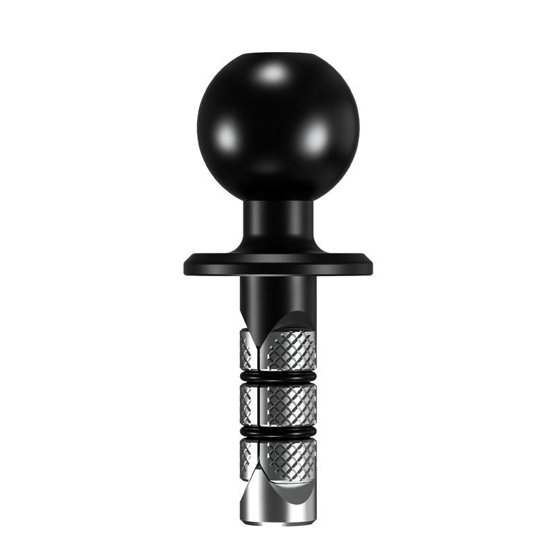 Kewig Motorcycle Mount Fork Stem Base 1 Inch Ballhead GPS Navigation Holder for GoPro Insta360 One X2 Camera Phone Accessories