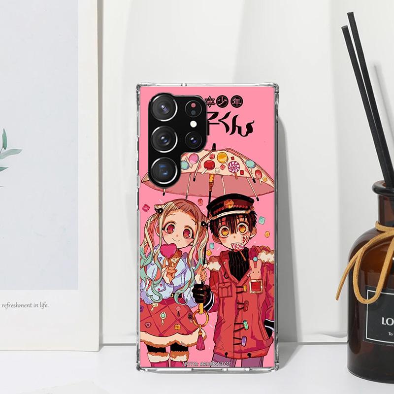 Toilet Bound Hanako Kun Anime Phone Case For Samsung Galaxy S24 S23 S22 S21 Fe S20 Ultra S10 S9 + S8 Plus S10E Art Fundas Back C