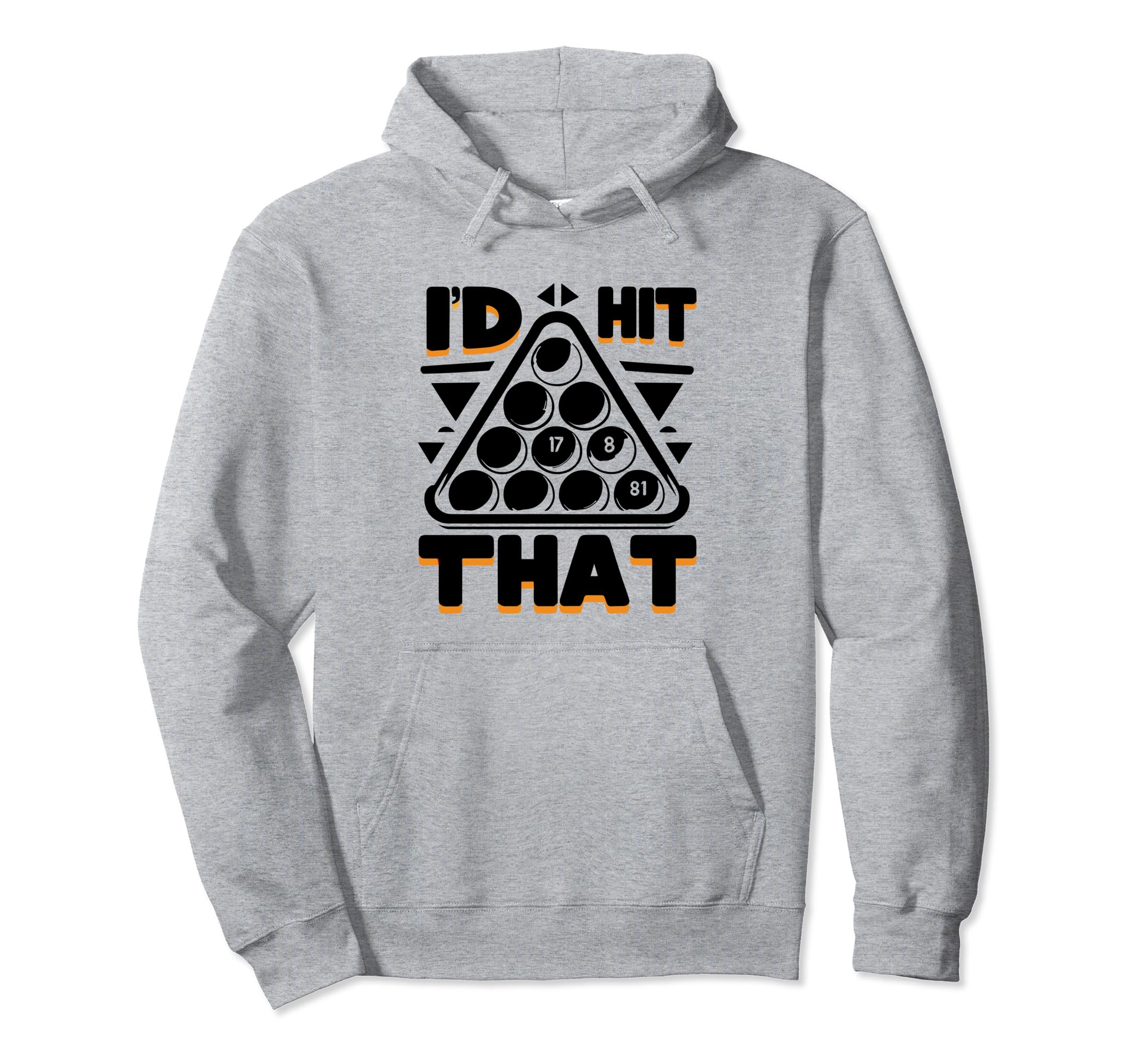 

Hit That Billiards Pool Player Cue Sports Billiards Hoodie Id серый
