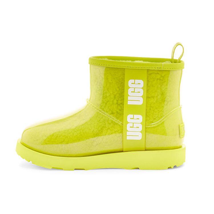 UGG Classic Clear Mini Ii Jelly Snow Boots Kids Boots Sulfur 1112386K-SLFR
