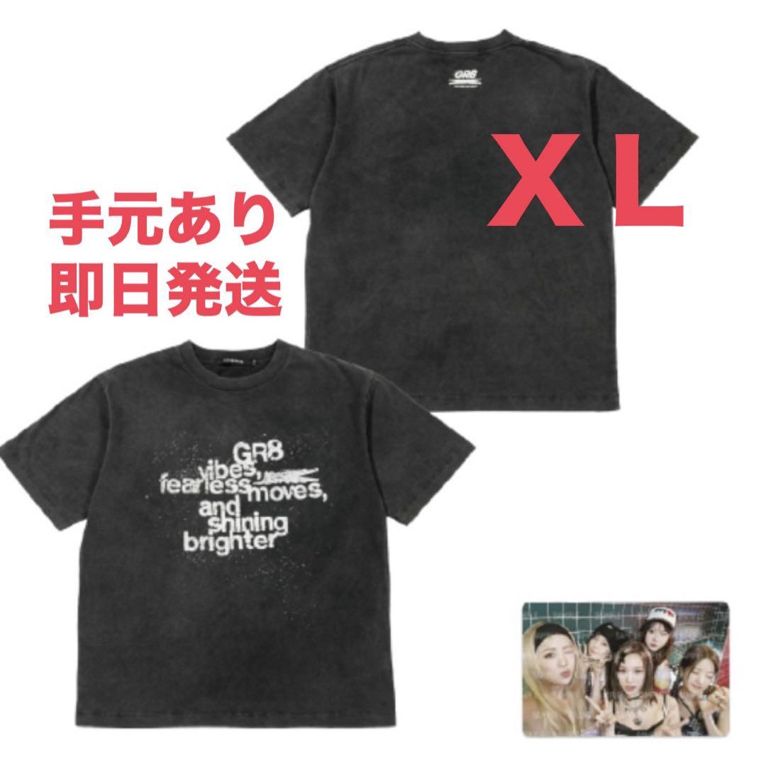 

[USED] LE SSERAFIM GR8 Collaboration T-Shirt Black XL
