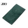 Jewelry Organizer Bag Watch Anti-wear Anti-scratch Shock-proof Press Button Short Velvet Pouch Snap Design Portable Packing Daily Use