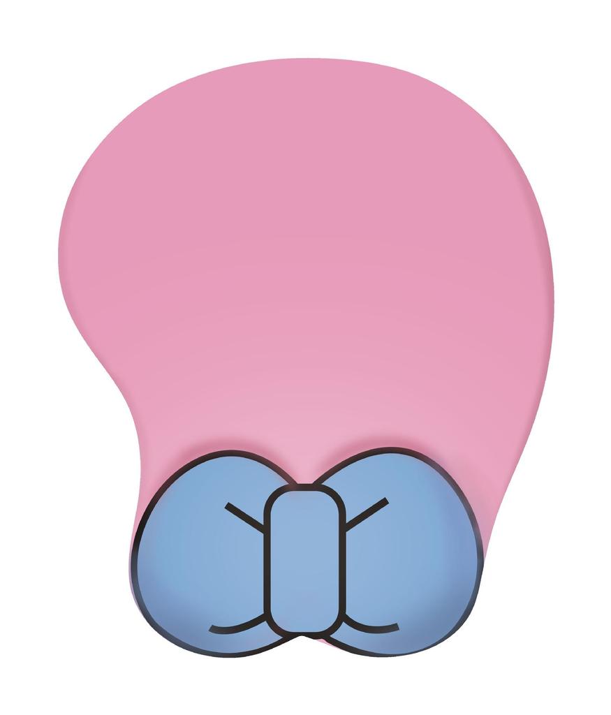 Creative Cartoon Silicone Wrist Rest Mouse Pad & Keyboard Hand Rest - Cute Desk Mat