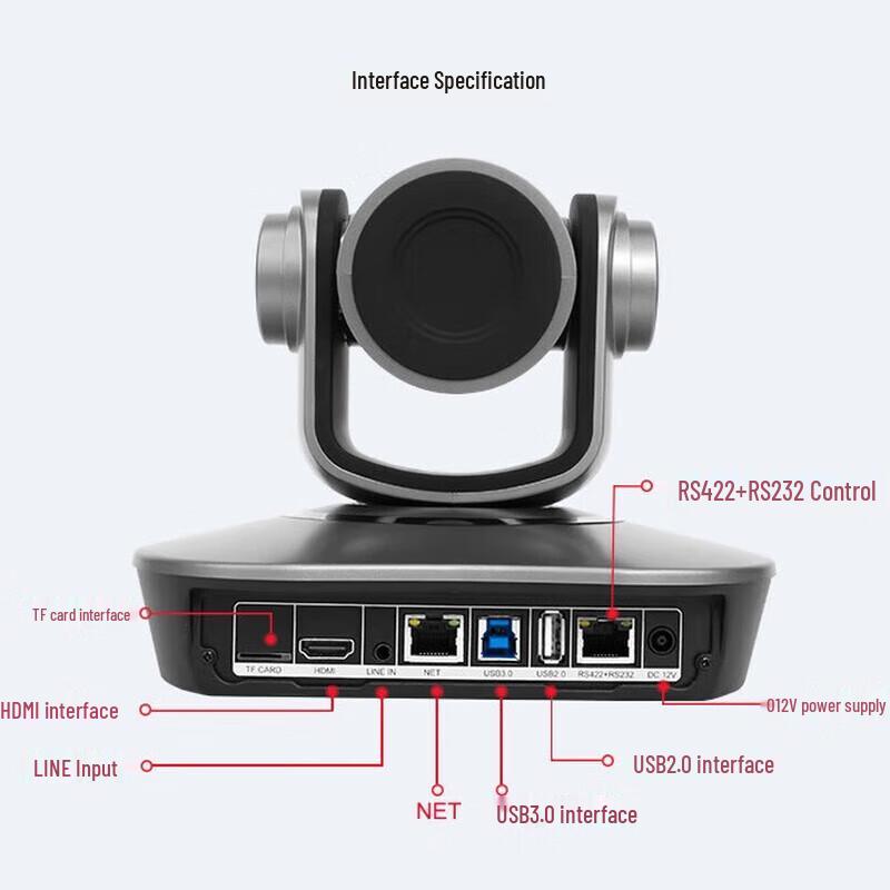 TCHD Video TC-610U3 1080P HD Auto-Focus Conference Camera