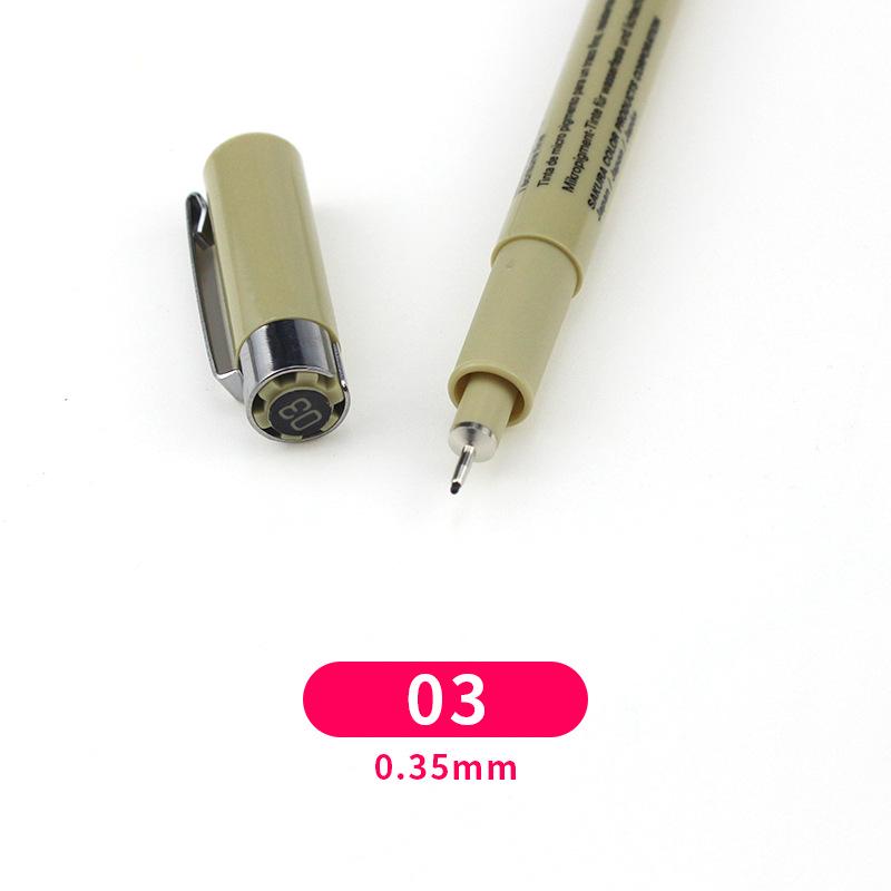 

Водостойкая черная ручка-лайнер Sakura для манги, аниме и студенческого дизайна