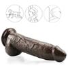 Enormous Female G-spot Masturbator Dildo Realistic Fake Sucker Phallus Simulated for Lesbian  Anal  Sex Toys  Dildos