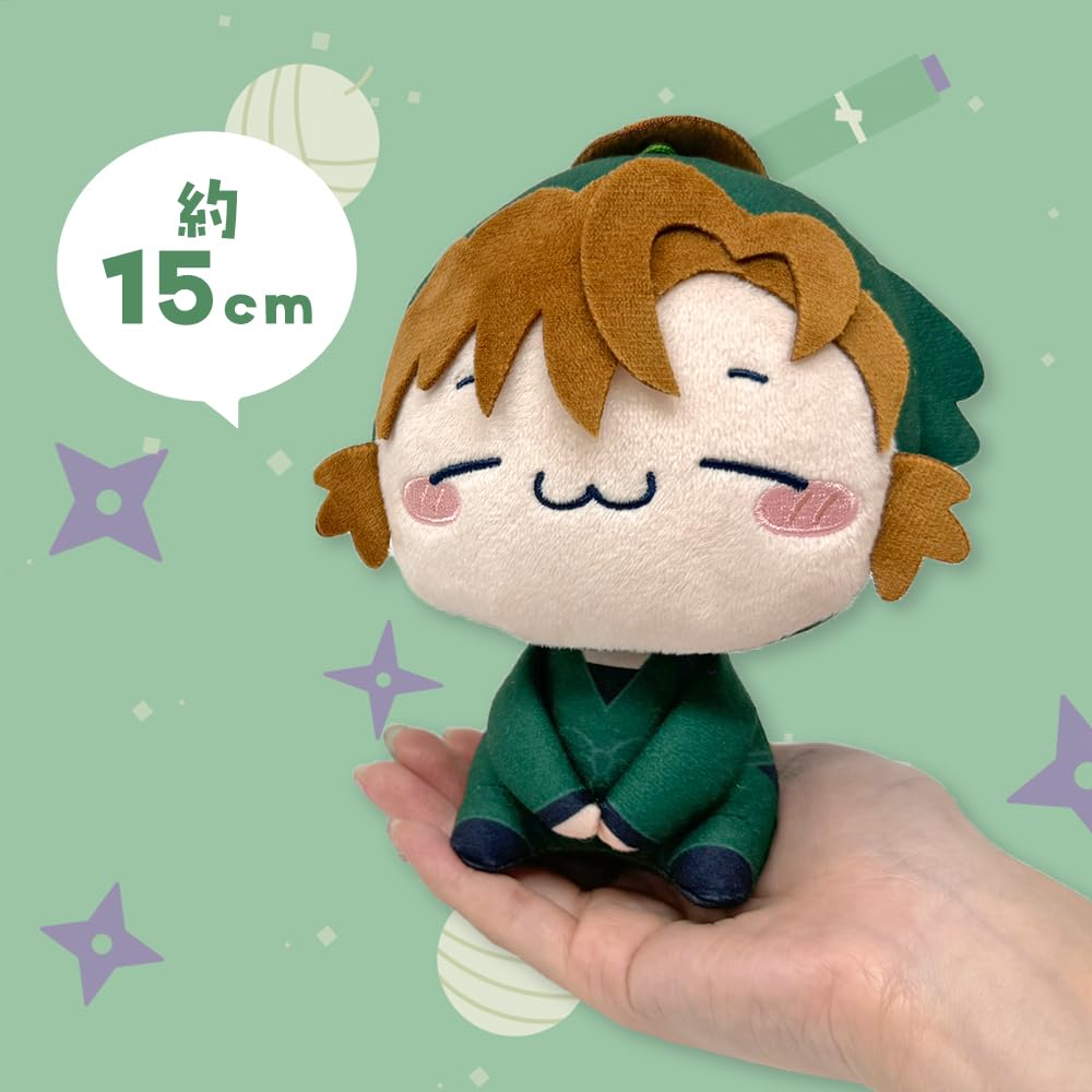 Nintama Rantaro the Movie: Dokutake Ninja Corps Strategist Mochipiko Plush Toy III Approx. 15cm with Toy Diamond (Zenpouji Isaku (Nico))