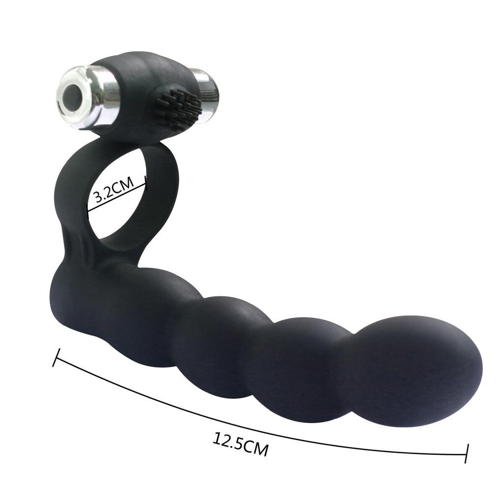 7 Mode Strapon Double Penetration Butt Plug Anal Dildo Vibrators for Women Vibrator Sex Toys