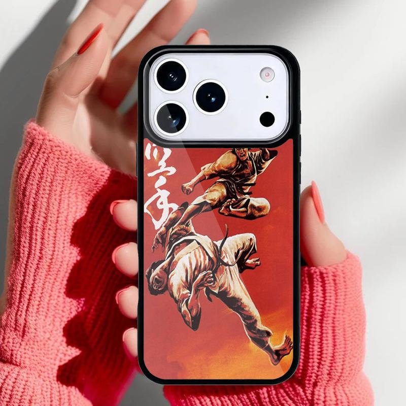 Japan Karate Martial Arts Phone Case for iPhone 17 16 15 14 13 Pro Max Back Cover for 12 11 Pro Coque