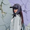 Personalized Color Matching Headscarf Caps for Women Men Outdoor Fashion Strap Sun Protection Hat Quick Drying Sun Visor Hat