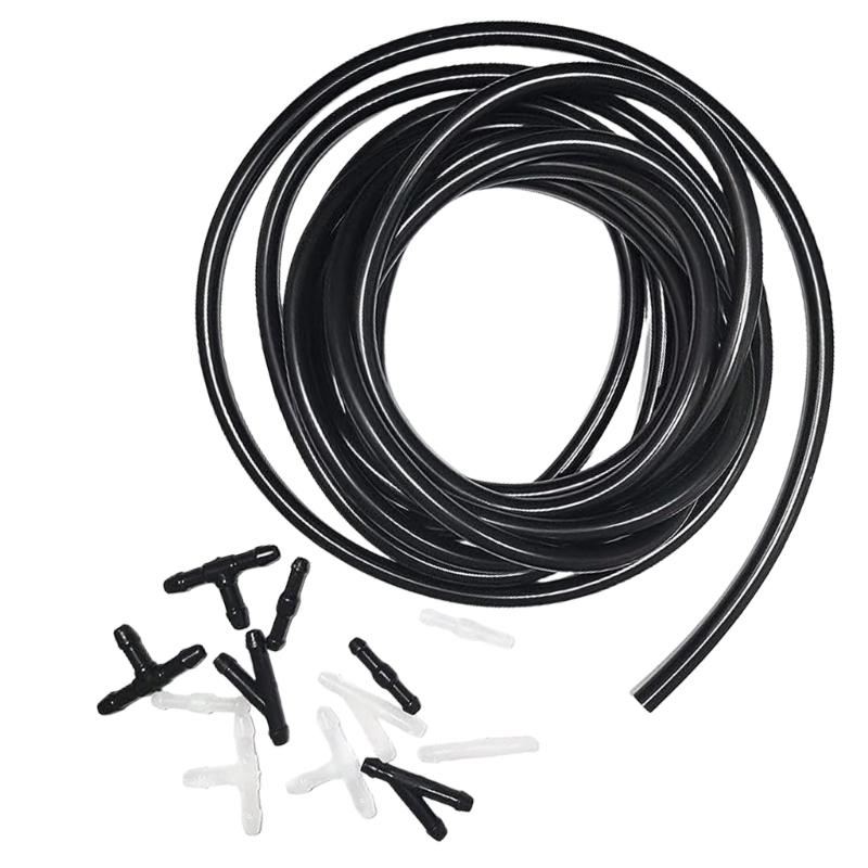 Flexible & Heat Resistant Windshield Washer Hose Repair Kit  Windshield Washer System Repair Suitable for Most Vehicles