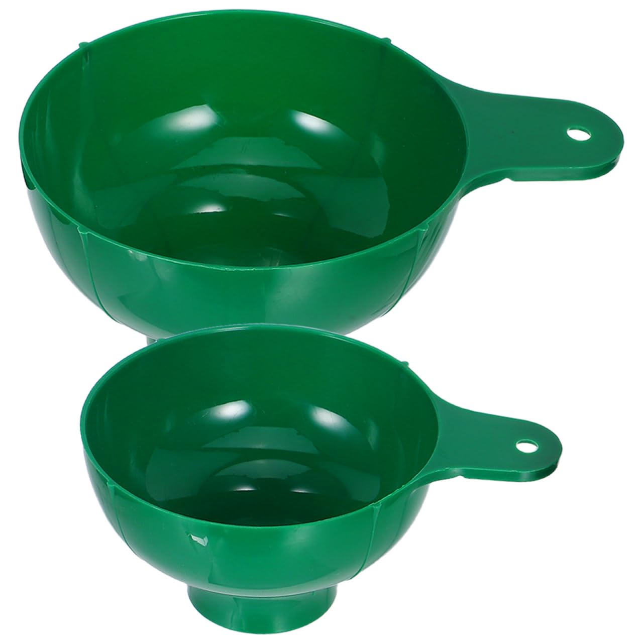 FELTECHELECTR 2pcs Wide Mouth Funnel Kitchen Funnel for Bottle Filling Opening Canning Funnel Funnel