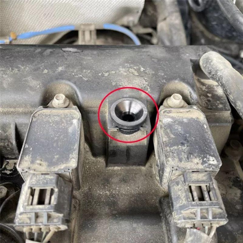 AA92-4 Piece Engine Cover Rubber Sleeve Cover Pad Buffer Block P30110238 Black Rubber Automotive Supplies For Mazda CX9 CX4 CX5