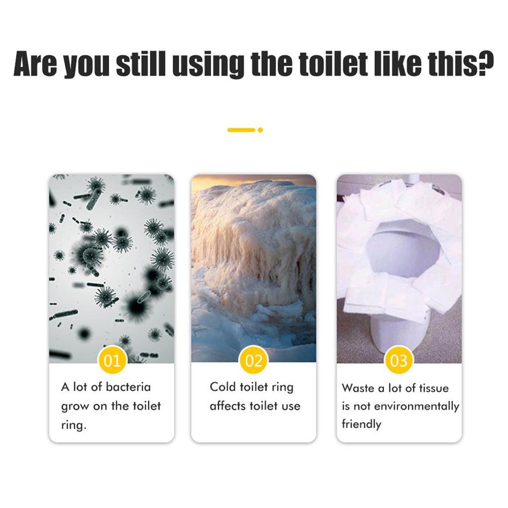 Toilettensitzkissenmatte Langlebig Mehrfarbig Warmhalten