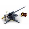 115PCS WW2 Militaire Wapen Bouwstenen 88MM Flak Anti-Tank Model Bricks Set Met Figuren Educatief DIY speelgoed Voor Kinderen Jongens