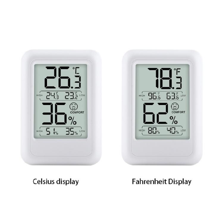 Accurate Room Thermometers Hygrometer Double Display Humidity Temperature Sensor Battery Operated For Living Room Office