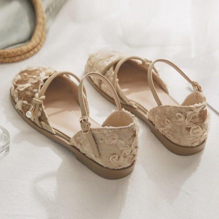 New Style Shoes - Retro Flat-front Slip-on Women's Single Shoes