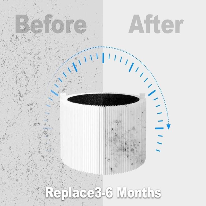 Replacement Filter Particle Activation Carbon Easy Installation Filter Replacement for 511 Air Purification Accessories