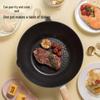 Chuidahuang Antihaft-Wok mit kleinem gelben Enten-Design, 28 cm