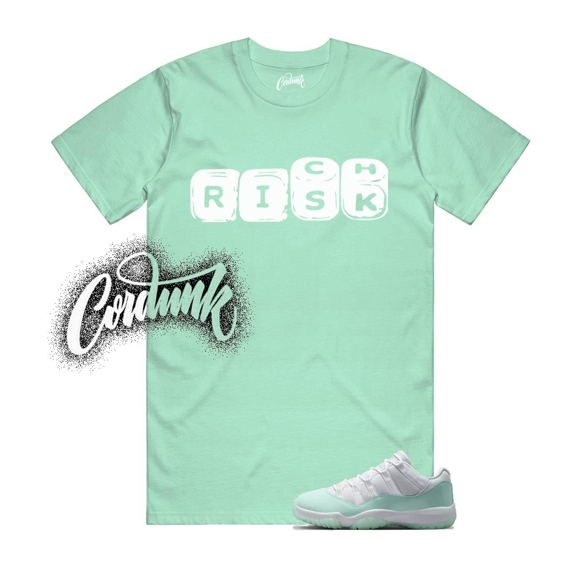 11 Igloo White Mint Green T Shirt Match RISK ALT 100