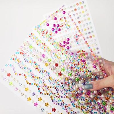 Nagelsticker Nagelzubehör Kristallsticker 4 Typen 1 Set